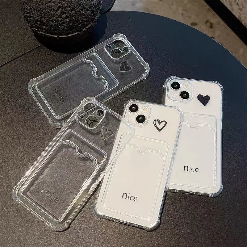 Soft Case Silikon TPU Transparan Shockproof Cover IPhone 14 13 12 11 10 Pro XS Max X XR 8 7 6 6S Plus