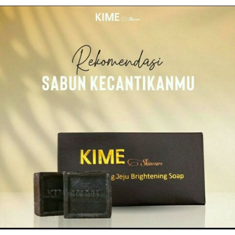 SABUN KIME SKINCARE ORIGINAL BPOM/SABUN KIME JEJU ORIGINAL/KIME SOAP ORI/SABUN KIME KINCLONG MENCERA