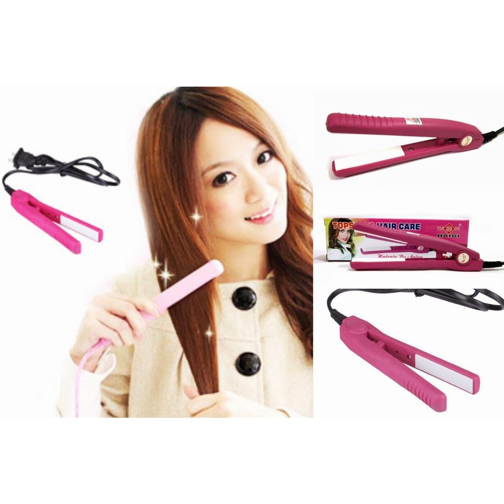 Hair Dryer Rainbow Pengering Rambut Hairdrayer + Gratis Catokan Mini Haidi HD-768 Catok Pelurus Rambut