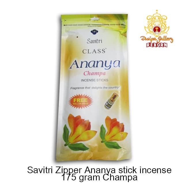 Dupa/Hio Wangi Harum India Savitri Zipper Ananya stick incense Champa