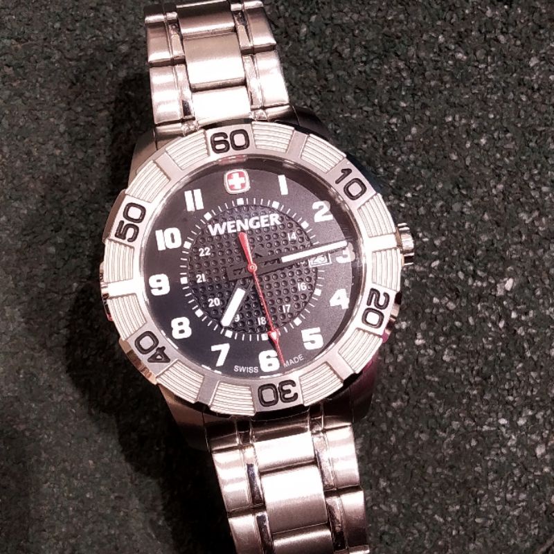 Jam WENGER Swiss Quartz Big Size