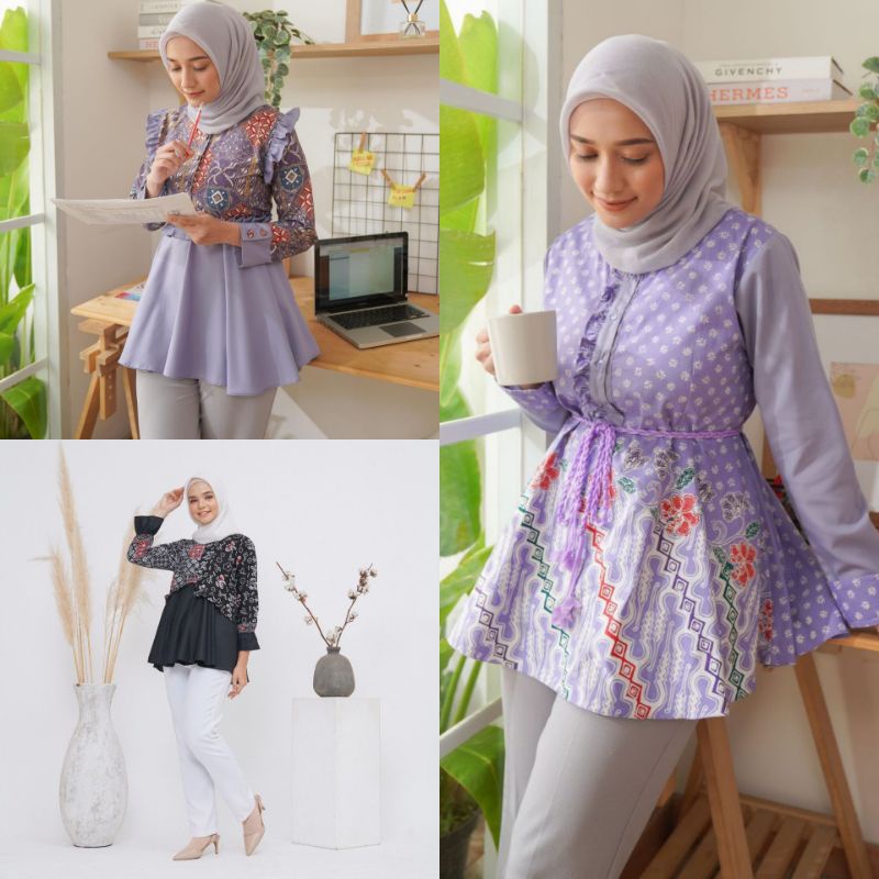 Batik Blouse Collection Atasan Wanita Batik Modern simply2simply Simplystore
