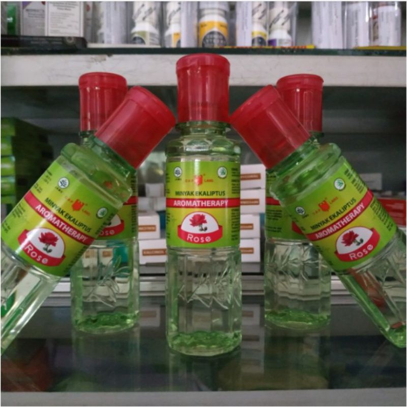 Minyak Ekaliptus 60ML(Green tea,Rose,Lavender) Cap Lang mkp caplang