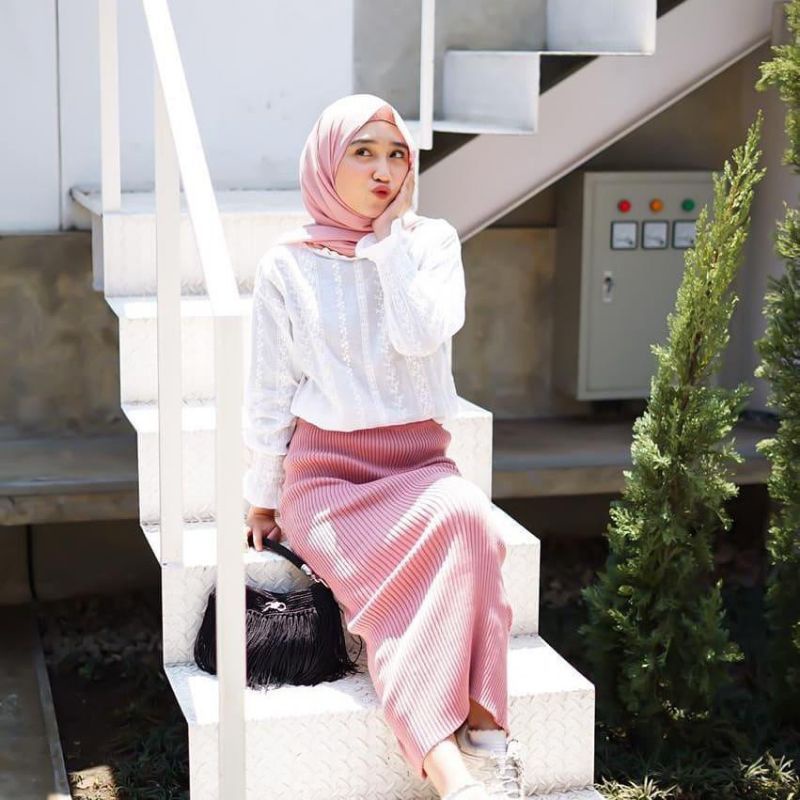 Rok Span Rajut Premium/ Rok knit premium / knitskirt