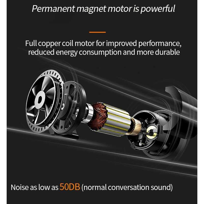 Bayar Ditempat EAFC Inflator Pompa Angin Ban Mobil Car Compressor 120W - ATJ-1266