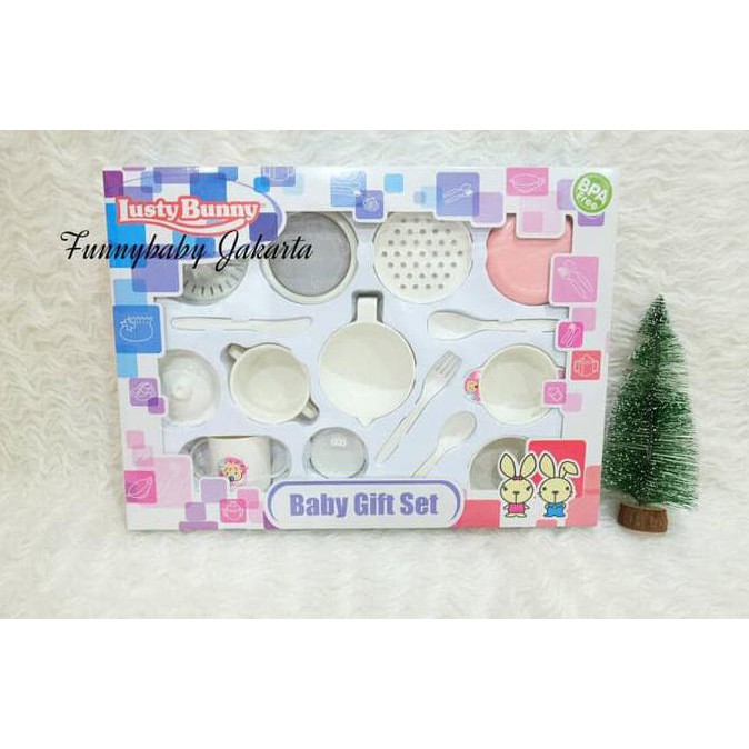 Terbaru Lusty Bunny Gift Set / Set Makan Lusty Bunny Best Seller