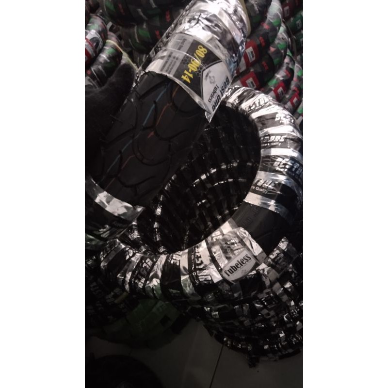 BAN MOTOR MATIC 80/90 RING 14 MURAH (FreePentilTubles)