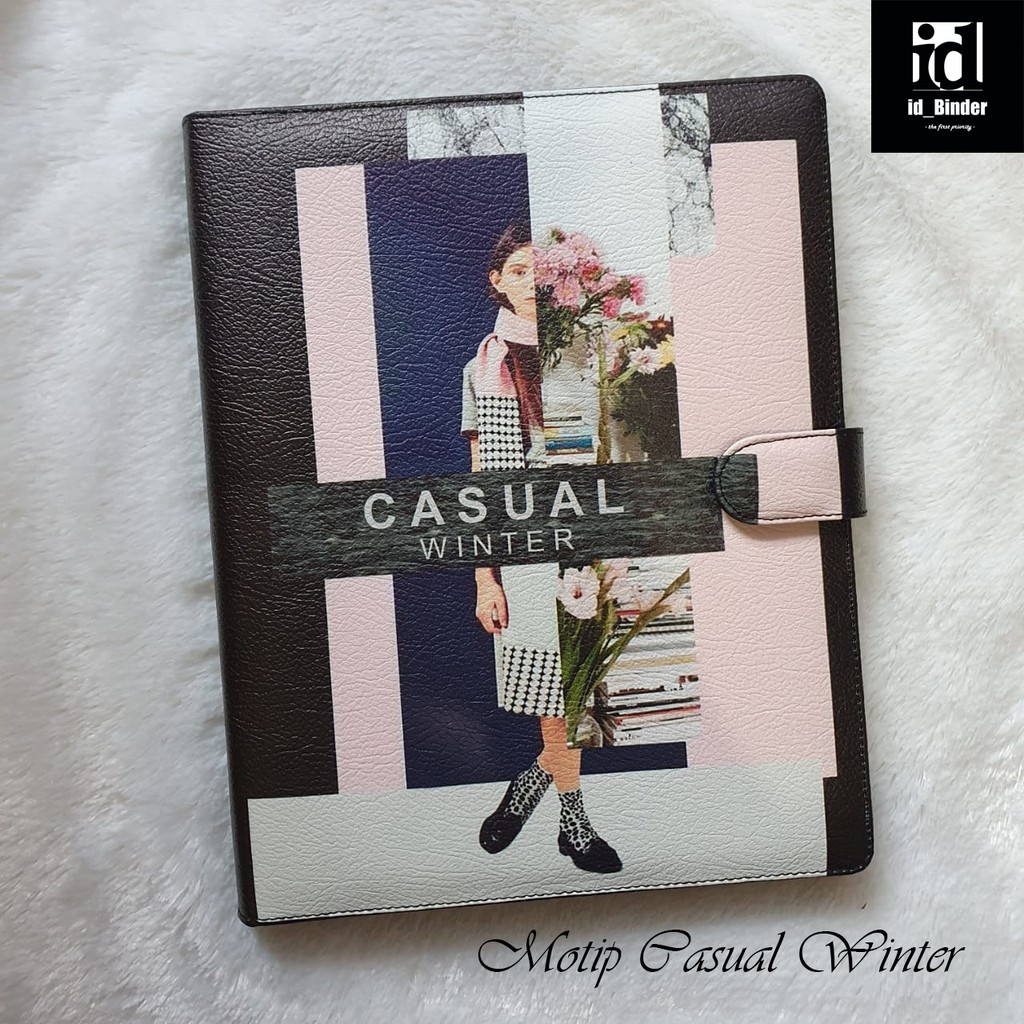 

BINDER PRINTING MOTIP CASUAL WINTER A5 DAN B5