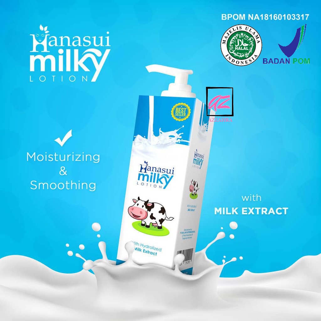 HANASUI Hand Body Lotion Milk - 240ml / Hand Body Lotion / Body lotion