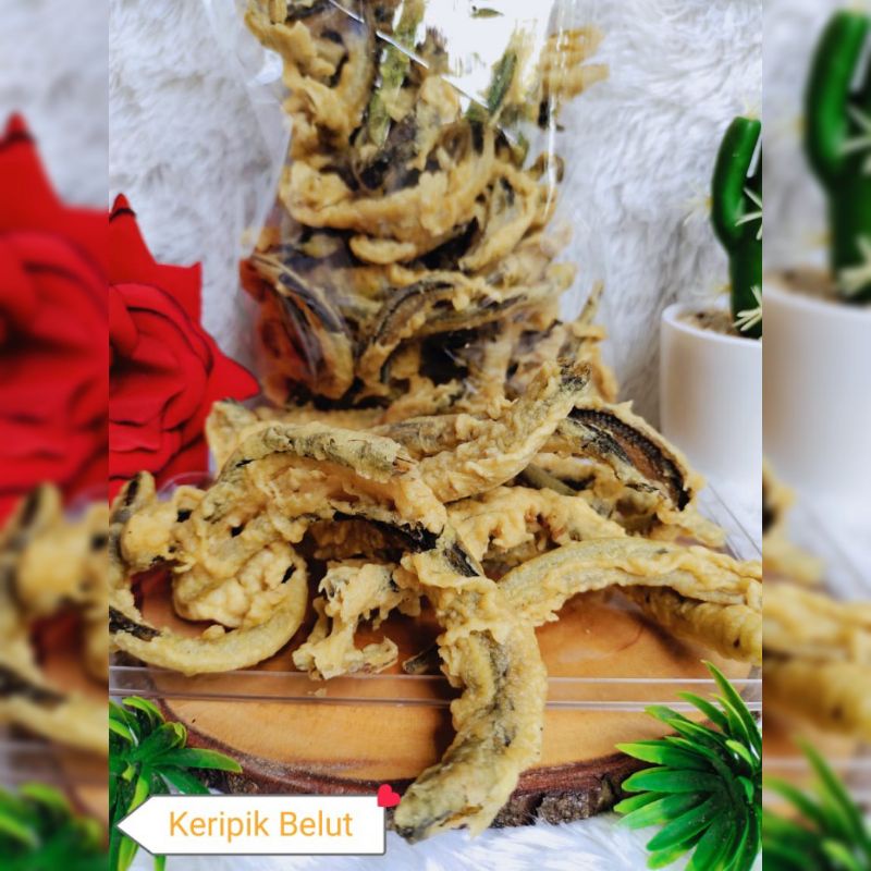 

[Snack] Keripik Belut Original 250gr