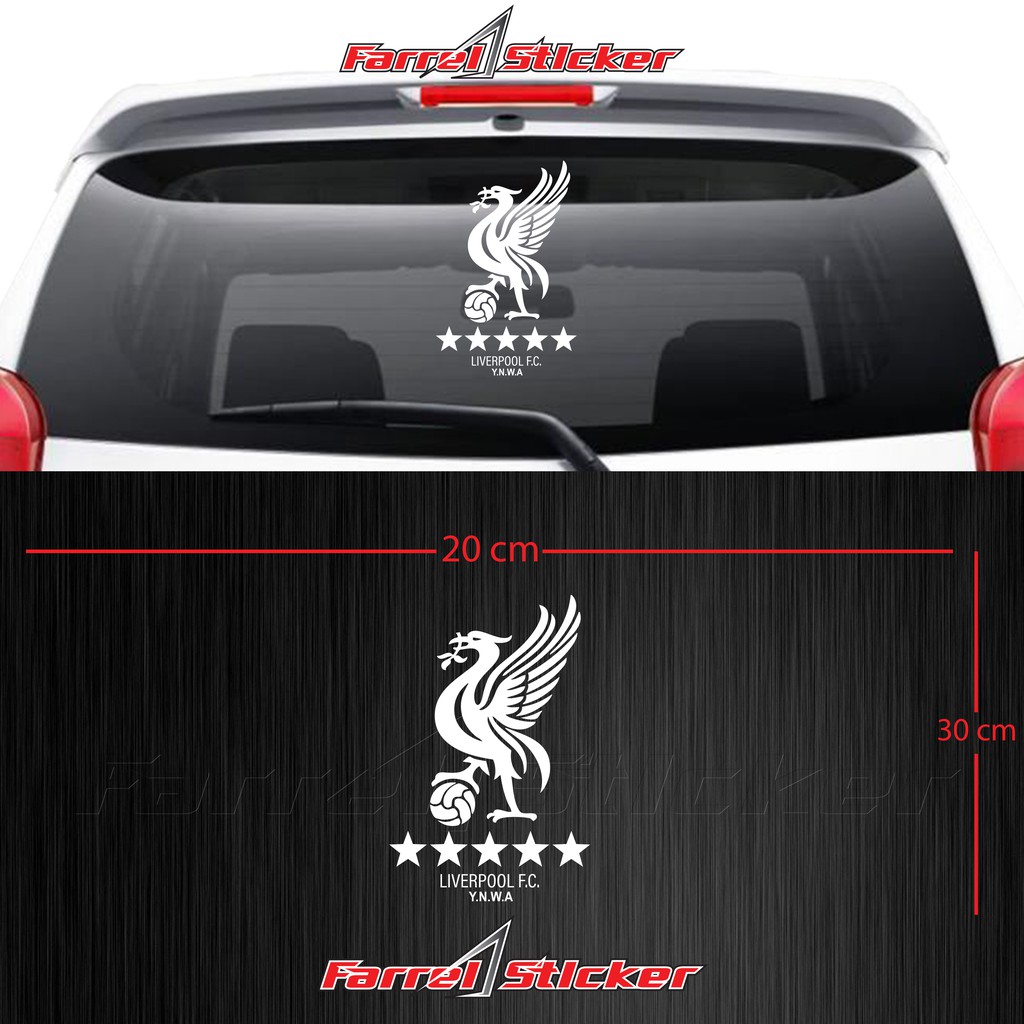 Stiker  Sticker Kaca &amp; Body Mobil  FC LIVERPOOL