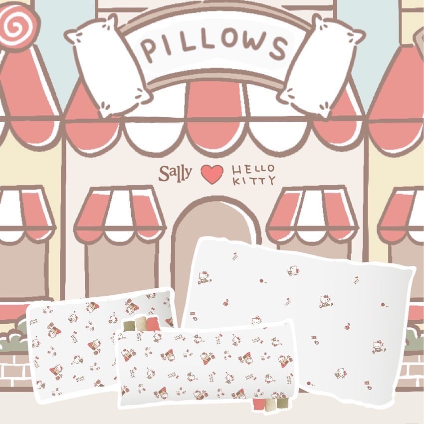 Regular Hug Pillow Hello Kitty Collection - Friends of Sally