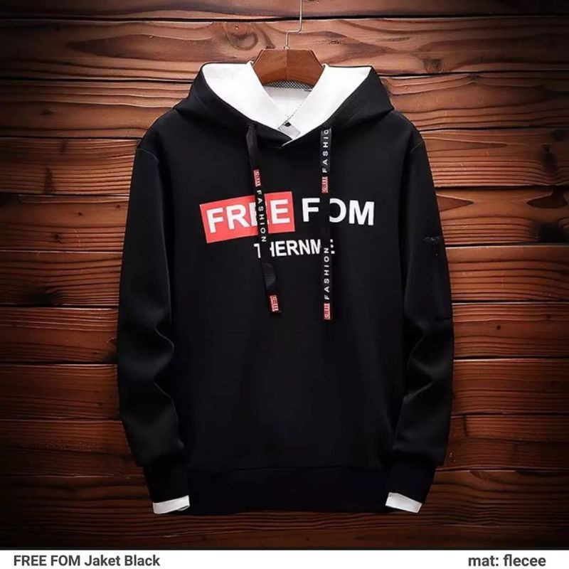 Hoodie Sweater Pria Free Fom Hodie jumper Hoodie Reglan jaket