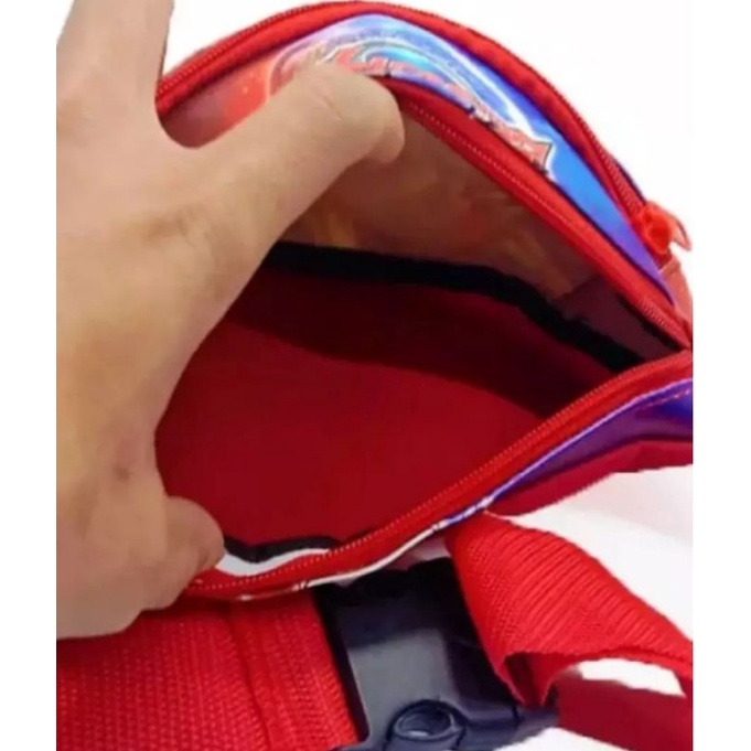 Tas Pinggang Anak Perempuan Laki Laki Karakter Kartun Hits Selempang Waistbag Kids