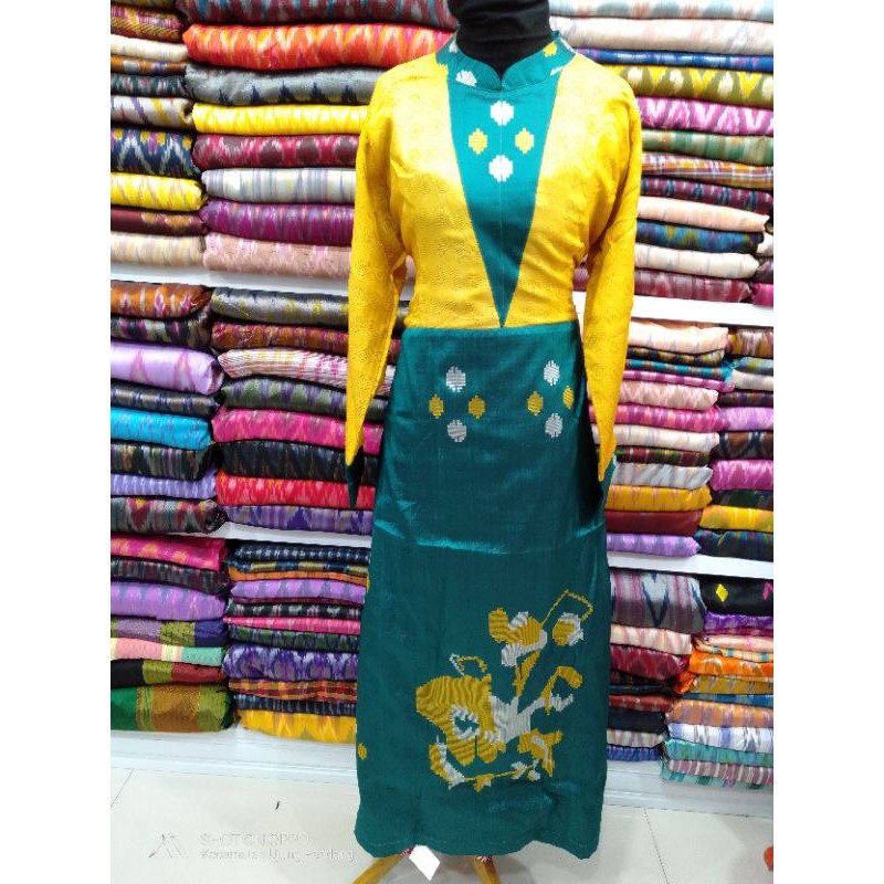 Gamis sutra bahan baloteli