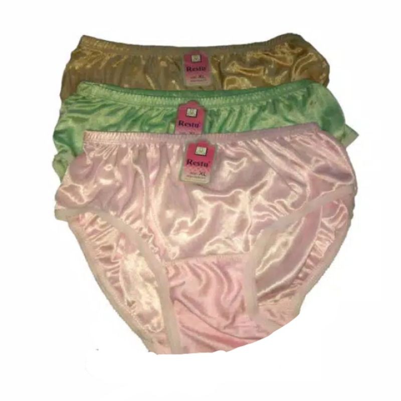 celana dalam wanita satin