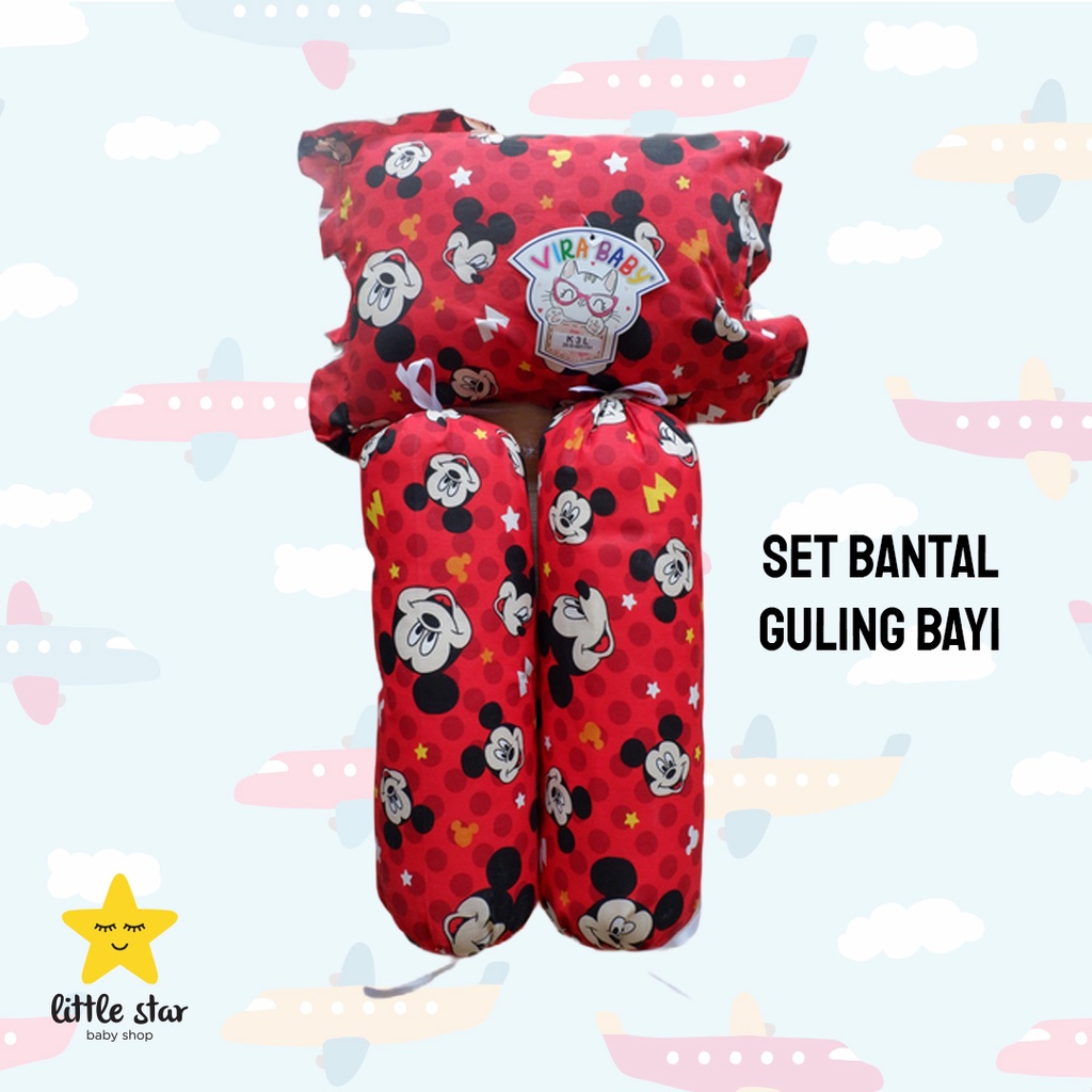 Set Bantal Guling Anak Bayi Cewek Cowok