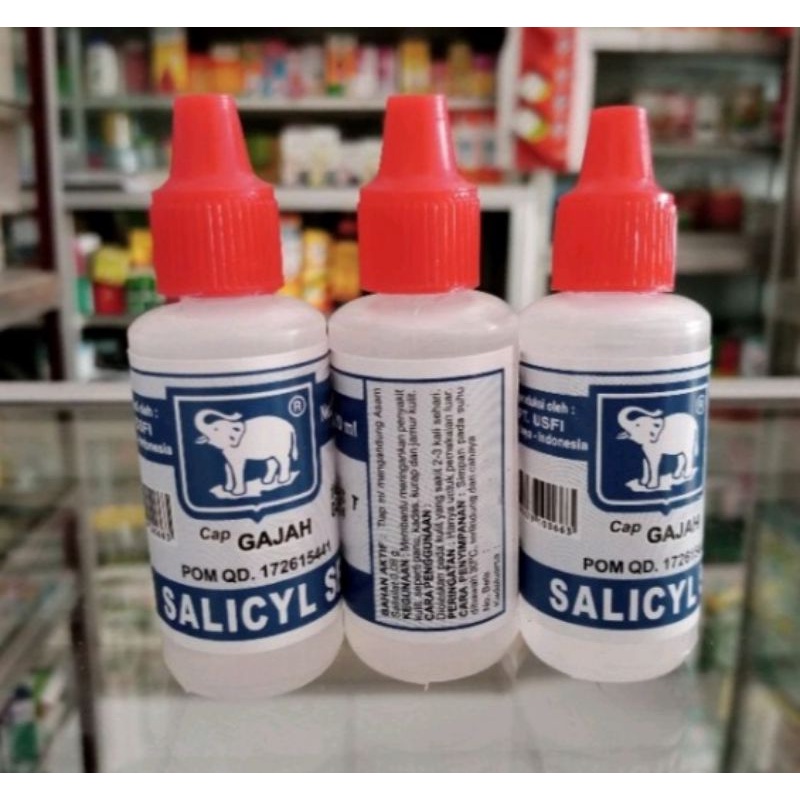 Salicyl Spiritus 20ml Cap Gajah / Obat Panu Kadas Kurap