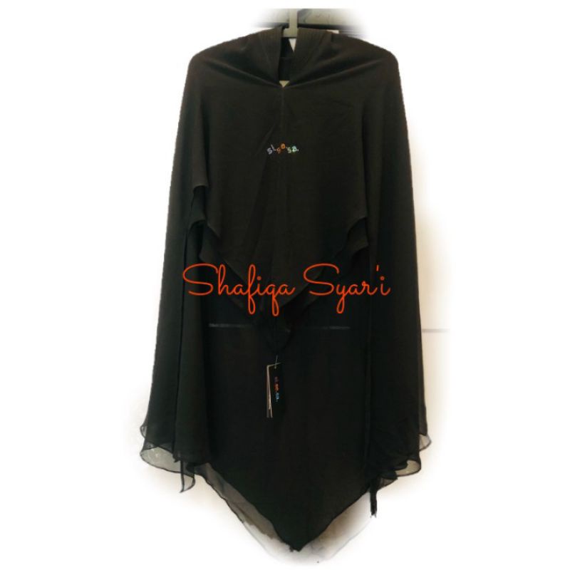 sale sisesa khimar naomi short black
