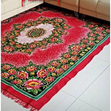 ✱ Karpet permadani merk Jaguar - Warna Merah ❁