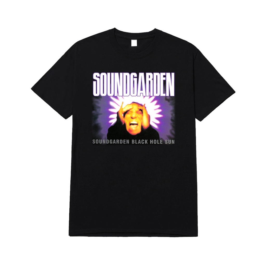 KAOS BAND SOUNDGARDEN BLACK HOLE SUN | PREMIUM QUALITY T-SHIRT