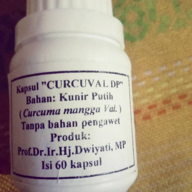 Kunir Putih produk prof. Dwiyati Pujimulyani