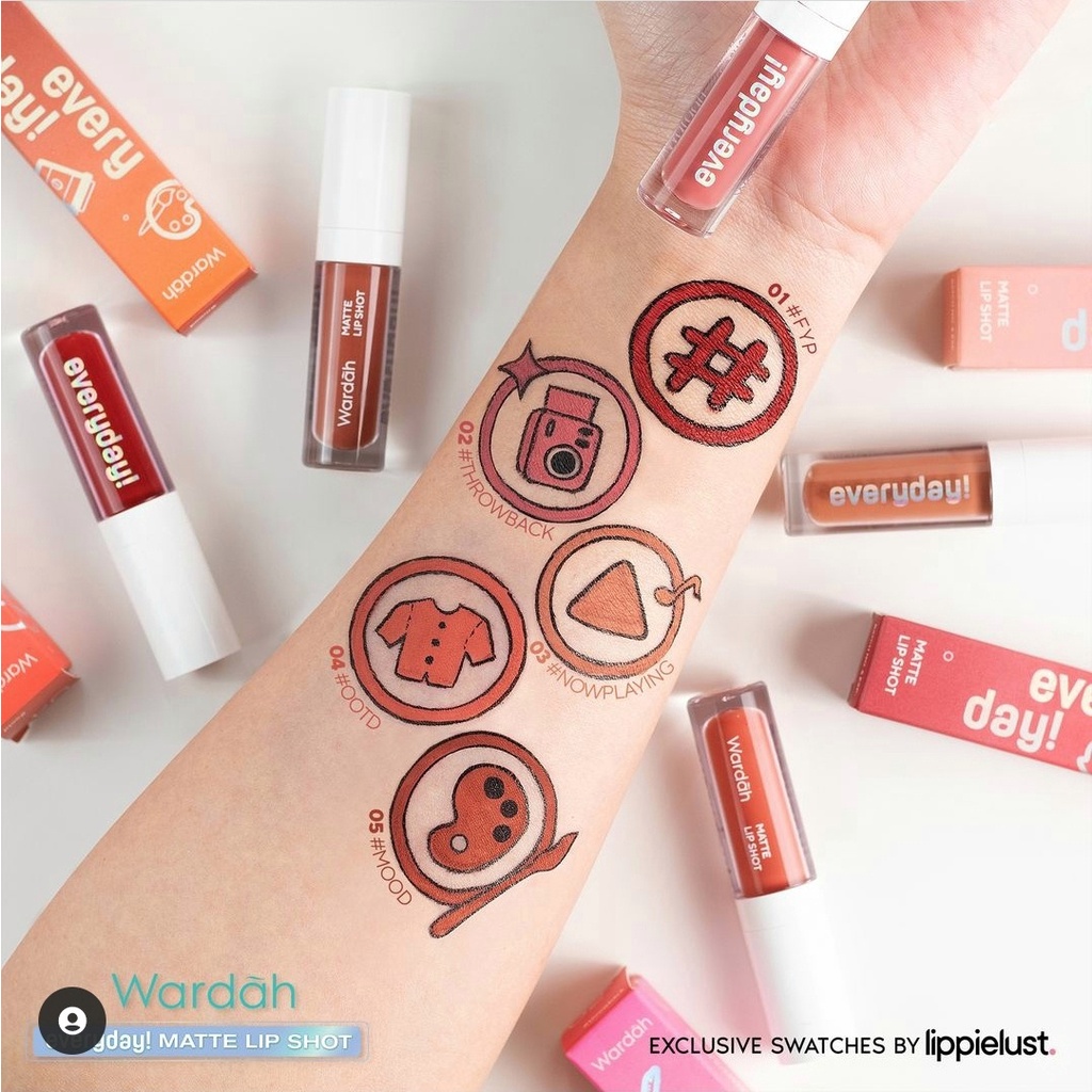 WARDAH Matte Lip Shot