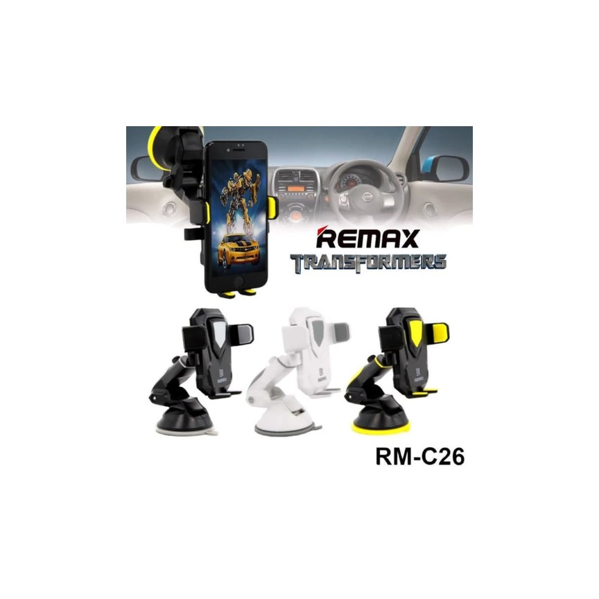 Remax RM C26 Car Phone Holder New Transformers Suction Cup