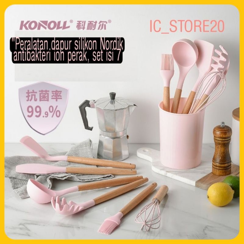 ALAT MASAK /  SPATULA SET SILICON KONOLL