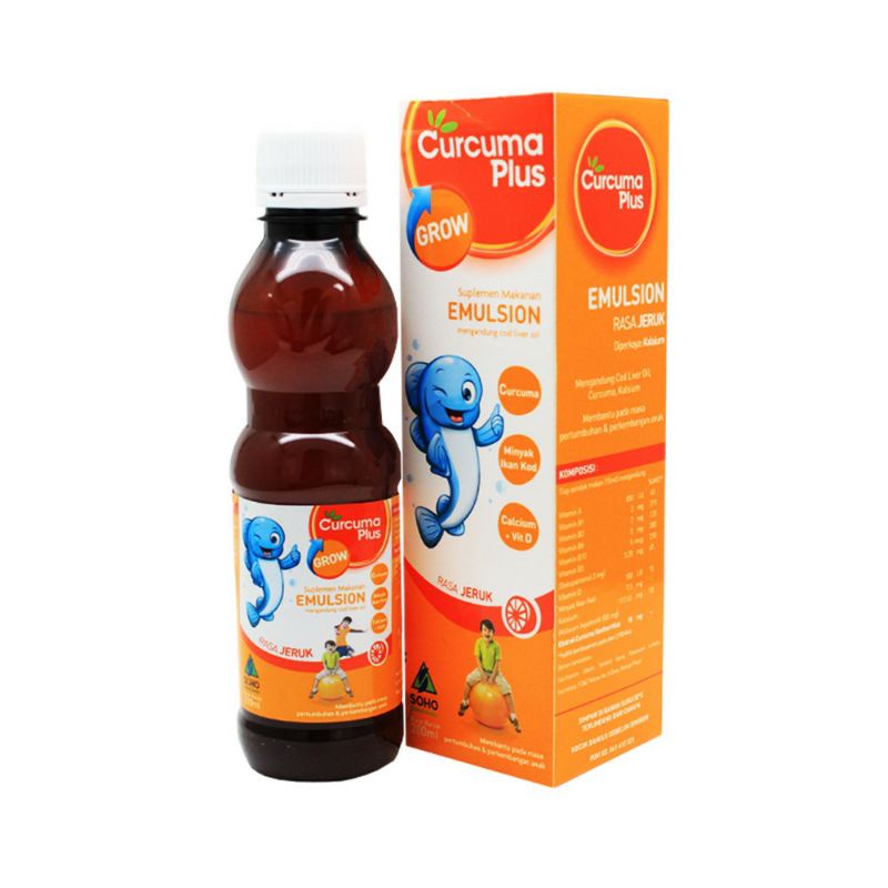 Curcuma Plus Grow Orange/ Strawberry/ Blackcurrant 200ml/ 400ml