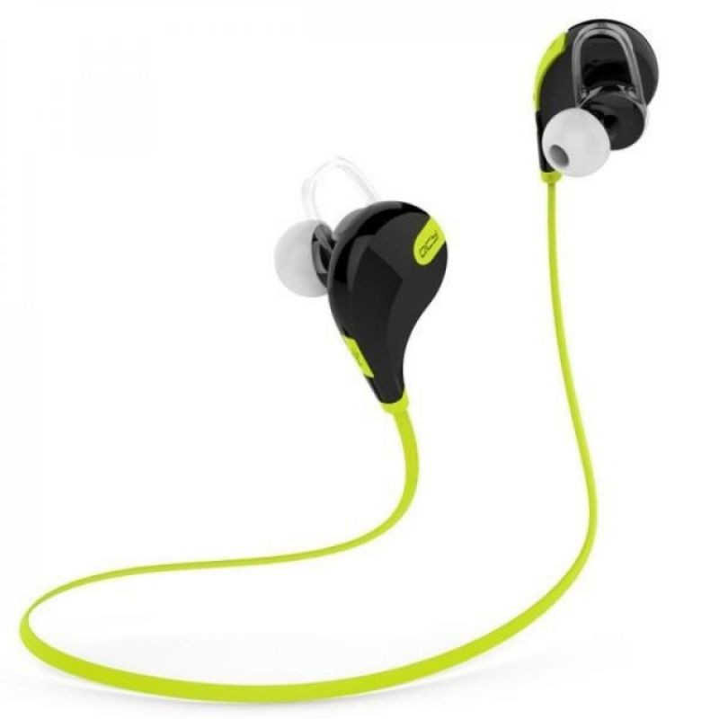 Earphone Headset Bluetooth Earphone Olahraga dengan Mic - QY7 (ORIGINAL)