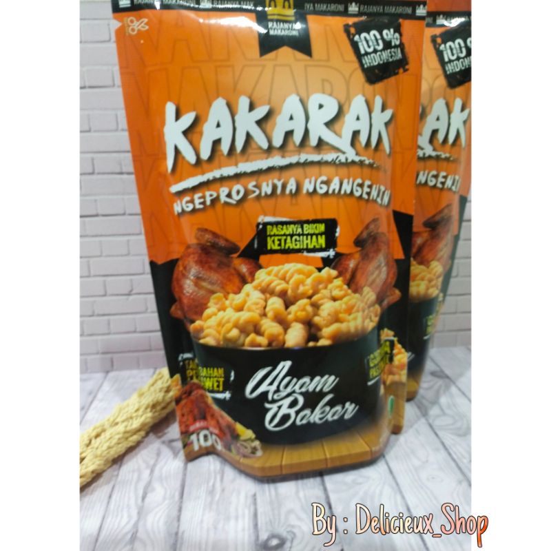 

Makaroni Spiral Ayam Bakar Best Seller - Kakarak 100 gr