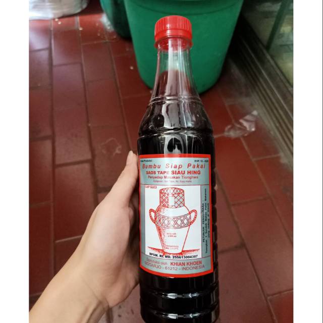 

Saus tape siaw hing 600 ml arak masak cap gentong