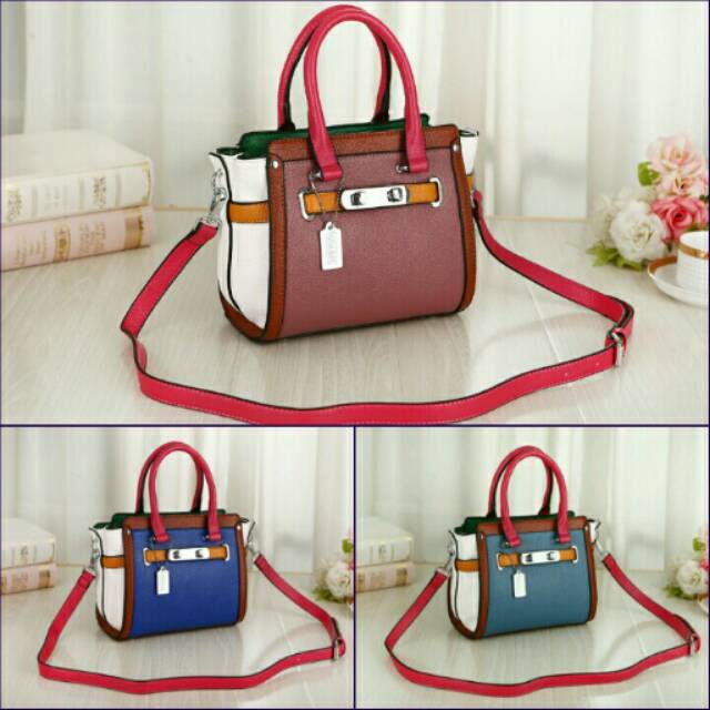 Tas coach swagger rainbow ( h 30/20)