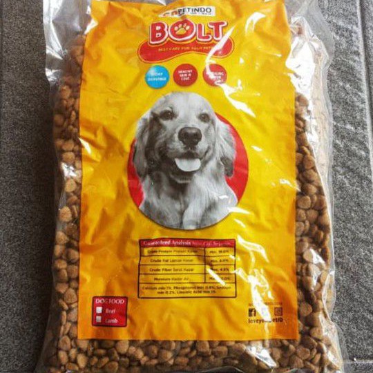 BOLT DOG FOOD UNTUK ANJING DEWASA