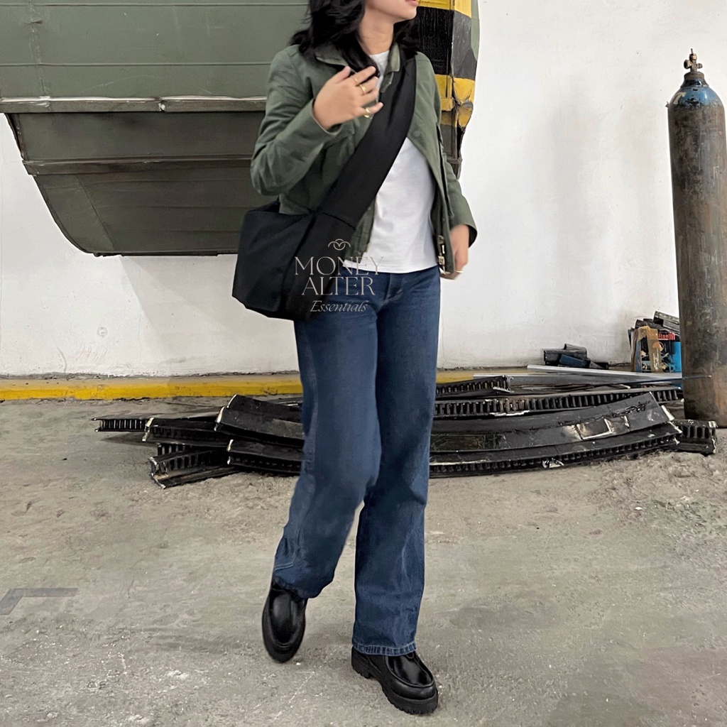 Money Alter - London Bag / Tas Slempang Kanvas