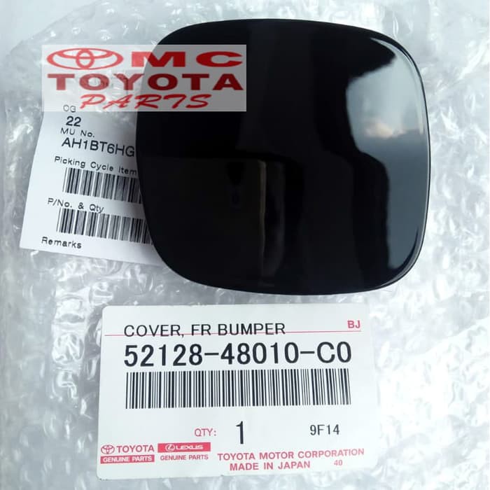 Tutup Cover Derek Towing Bumper Depan kiri Harrier 52128-48010-C0