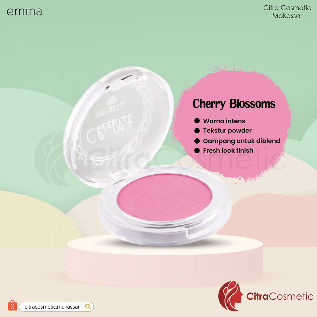 Emina Cheek Lit Pressed Blush 3.5 G