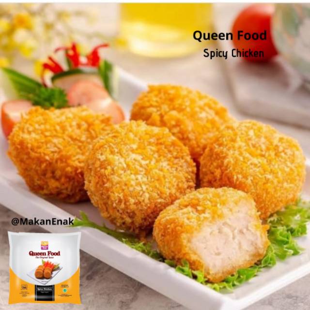 

Queen Food Spicy Chicken 320gr-isi 12pcs frozenfood