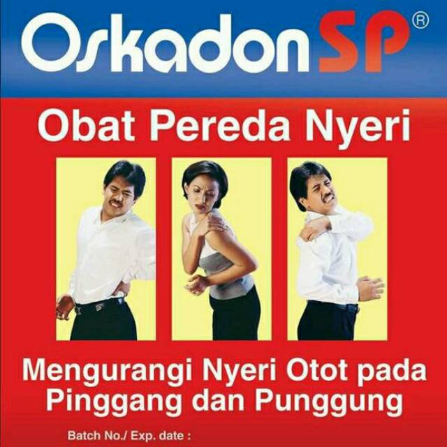 PROMO OSKADON SP PER 3 STRIP / Obat Pereda Nyeri Otot