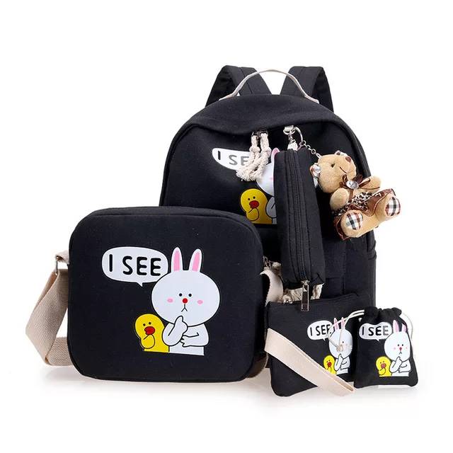 BACPACK CANVAS CUTE (TAMPA BONEKA)
