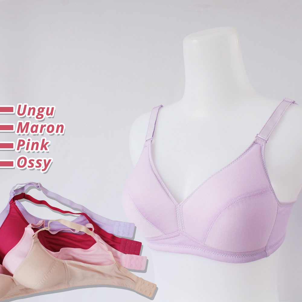 Grape - Daily Bra Full Cup Grape Underwear Original Murah Berkualitas Bh Soft Sblg 054