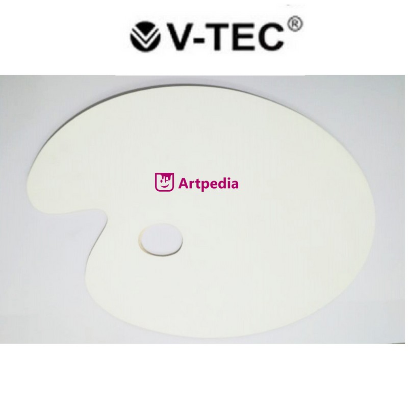 

H7Y MURAH !! Palet Cat Kayu Triplek Oval / Lonjong / Pallete Oval Type 4230 No.1 - Palet Kayu