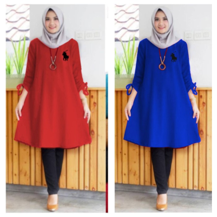 [TUNIK POLO SL]Wanita Babytery var color