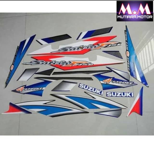 Striping List Body Suzuki Satria Fu Thailand Original