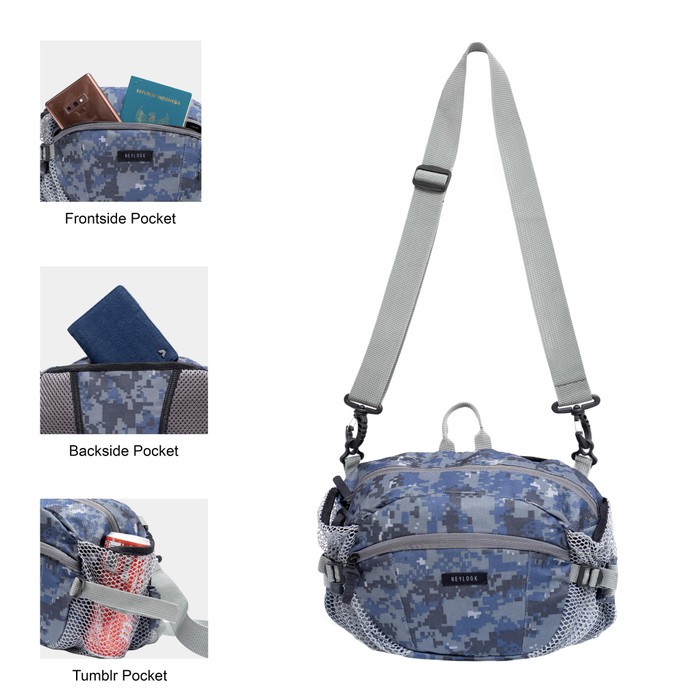 PROMO TAS WAIST BAG TRAVELING PRIA TAS OUTDOOR SPORT GUNUNG TAS TRACKING MURAH DISTRO HEYLOOK