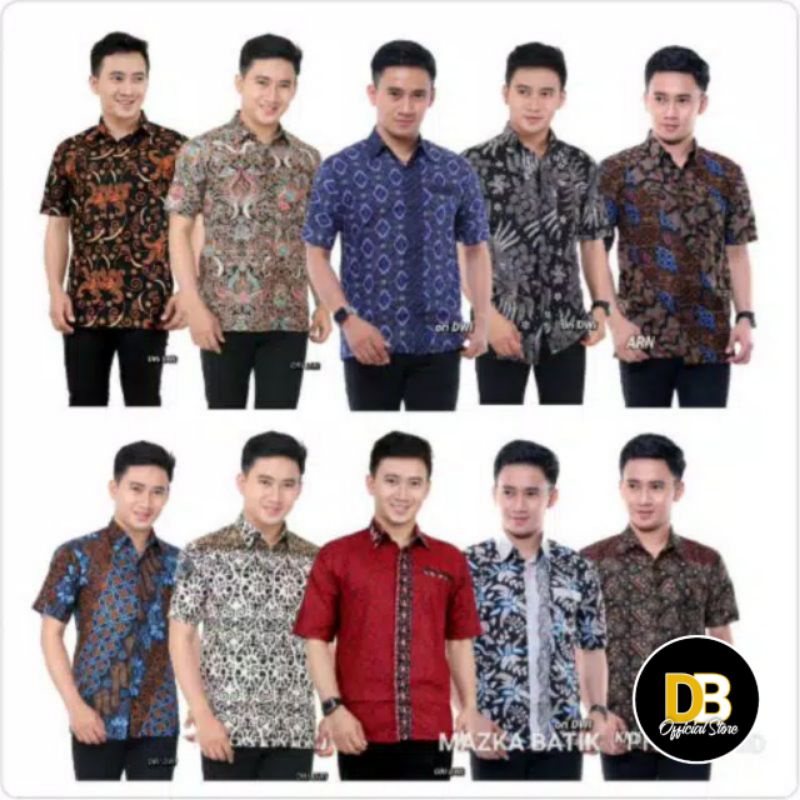 Hem Batik Pria/Hem Batik Dewasa/Hem Batik Murah/Hem Batik Pekalongan