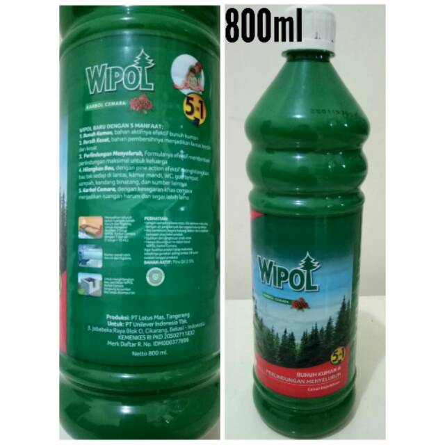 WIPOL KARBOL 800ml CAIRAN DISINFEKTAN