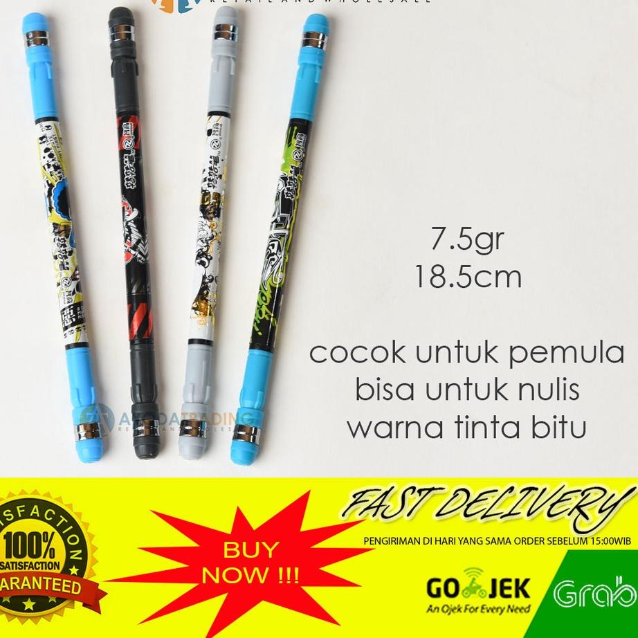 

[PRODUK 7B8BH] Spinning Pen ZhiGao V7 pemula ZG5806 FYW