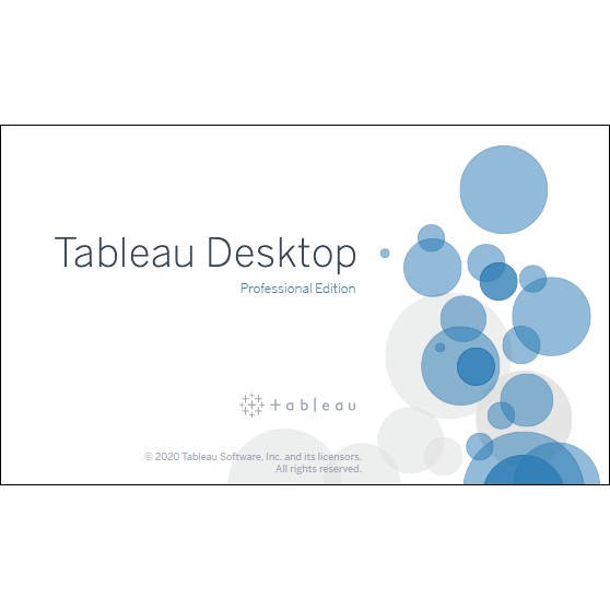 TABLEAU DESKTOP 2020 PRO